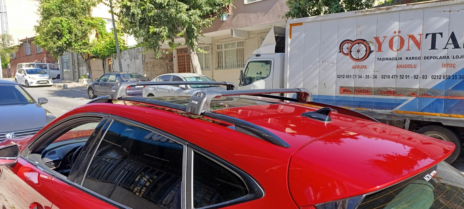 Cupra Formentor 2021-2025 Roof Rack System, Minium Cross Bar, Gri