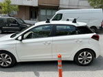 Hyundai Accent HB 2012-17 Roof Rack Tavan Taşıyıcı Ara Barlar Vidalı Montaj, Toros Fix Pro, Siyah