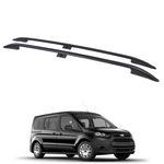 Ford Transit Connect 2013-2024 Kısa Şase Van Araç Üstü Alüminyum Tavan Yan Rayları Plus Serisi - Siyah
