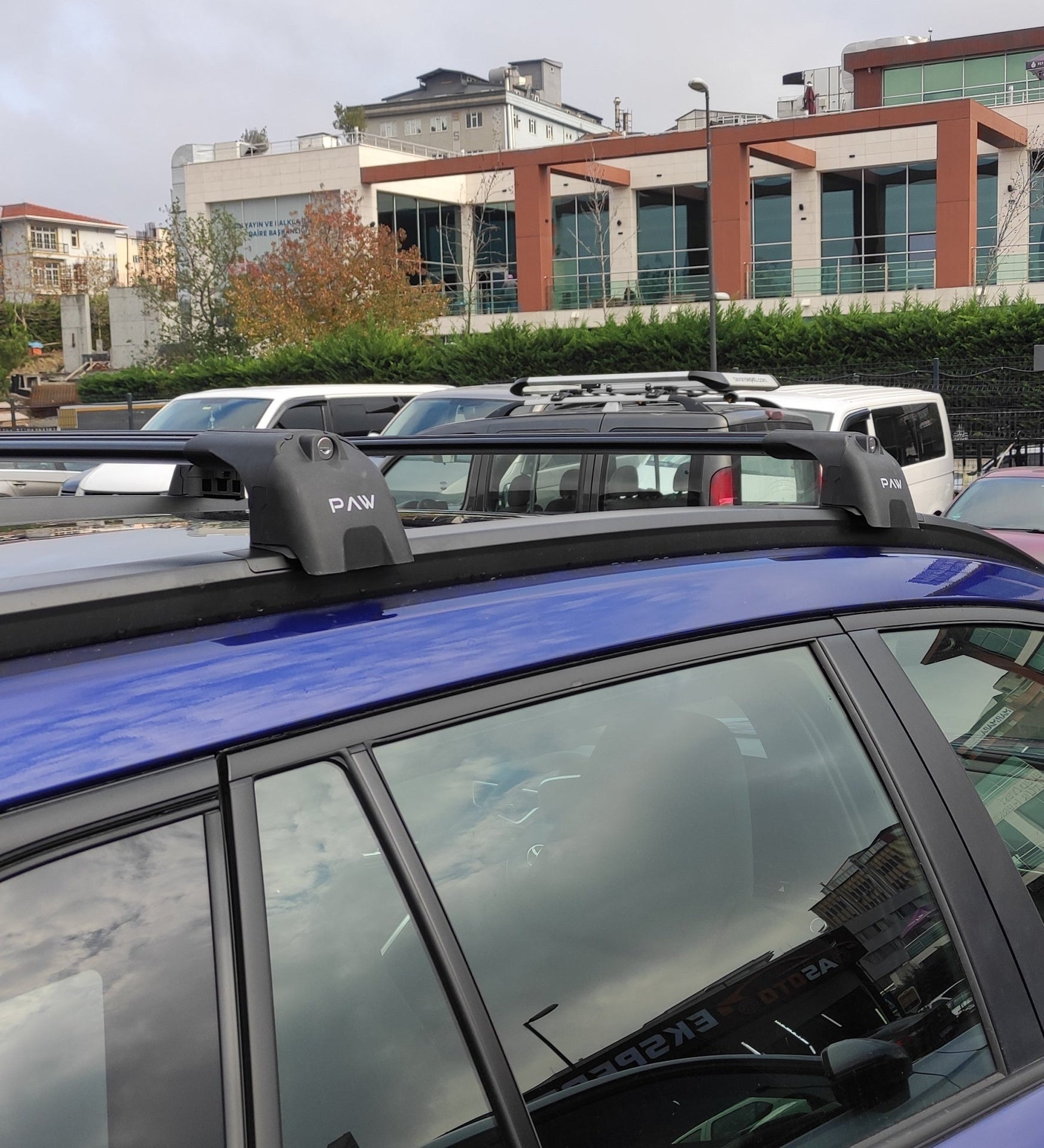 Toyota Corolla Cross Portbagaj Taşıyıcı Ara Atkisi - Ara Bar, Paw Pro 2, Gri
