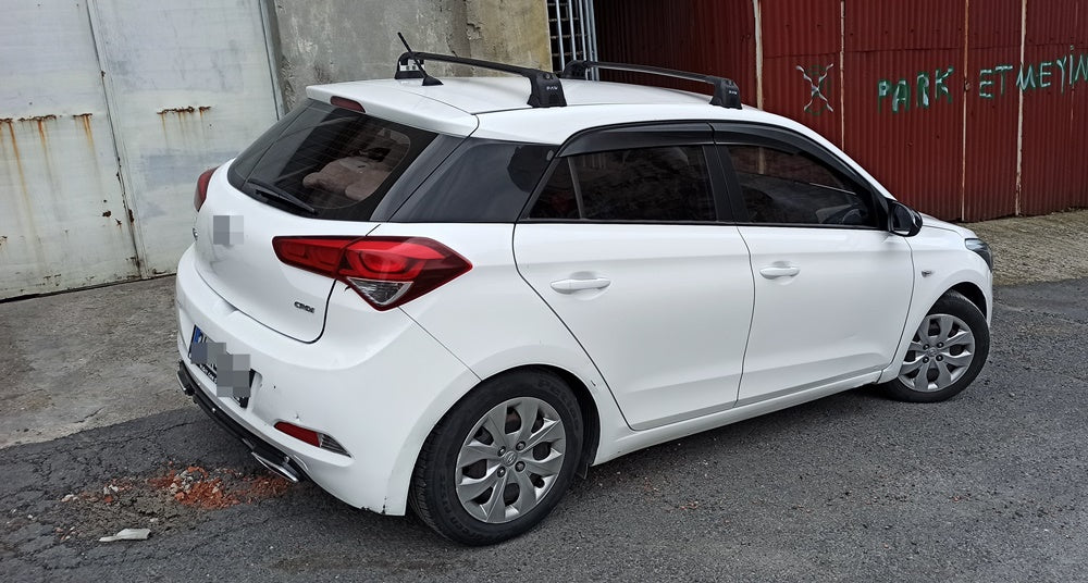 Paw Hyundai i20 (GB) 2014-2020 Ara Atkı Portbagaj Taşıyıcı - Pro 3 Siyah