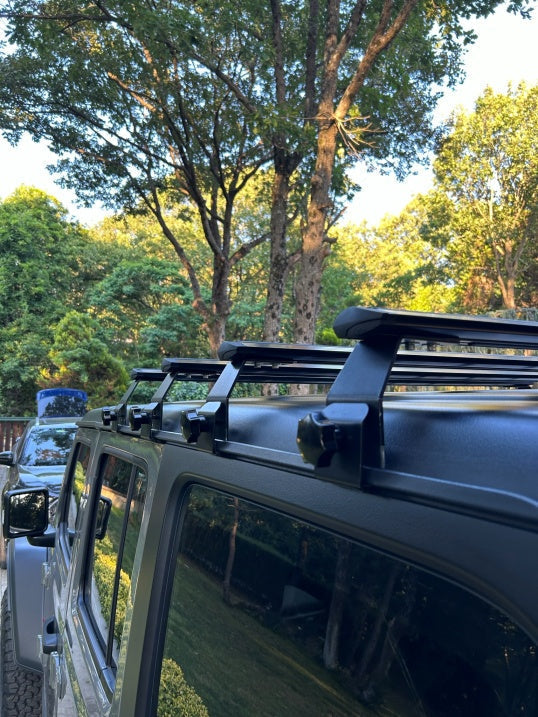 Jeep Wrangler Jk 2007-2018 Yagmur Oluklu Üst Tavan Taşıyıcı Ara Atkısı Paw Gri
