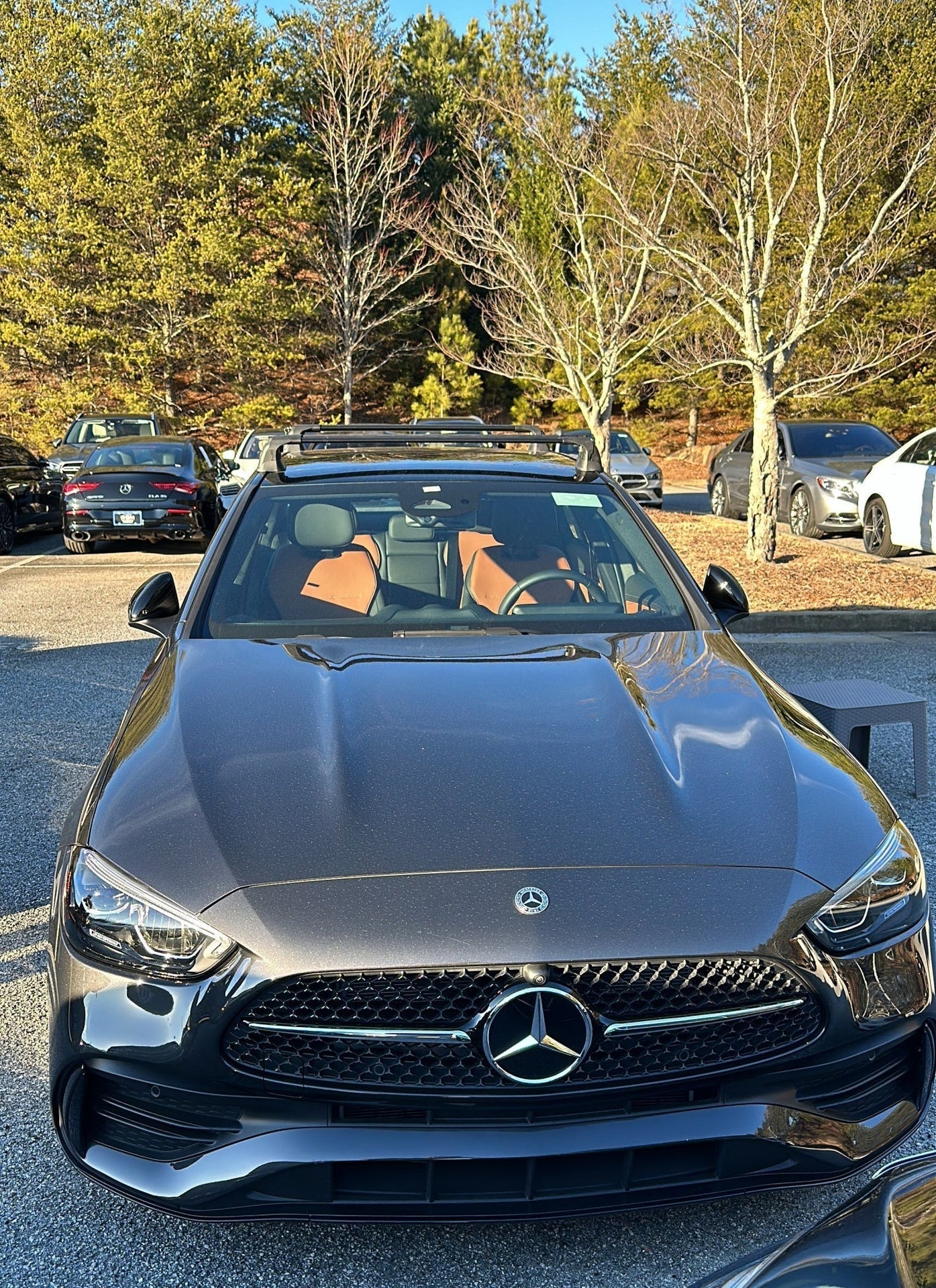 Paw Mercedes C-Serisi Sedan (W206) 2022-2025 Ara Atkı Portbagaj Taşıyıcı - Pro 3 Gri