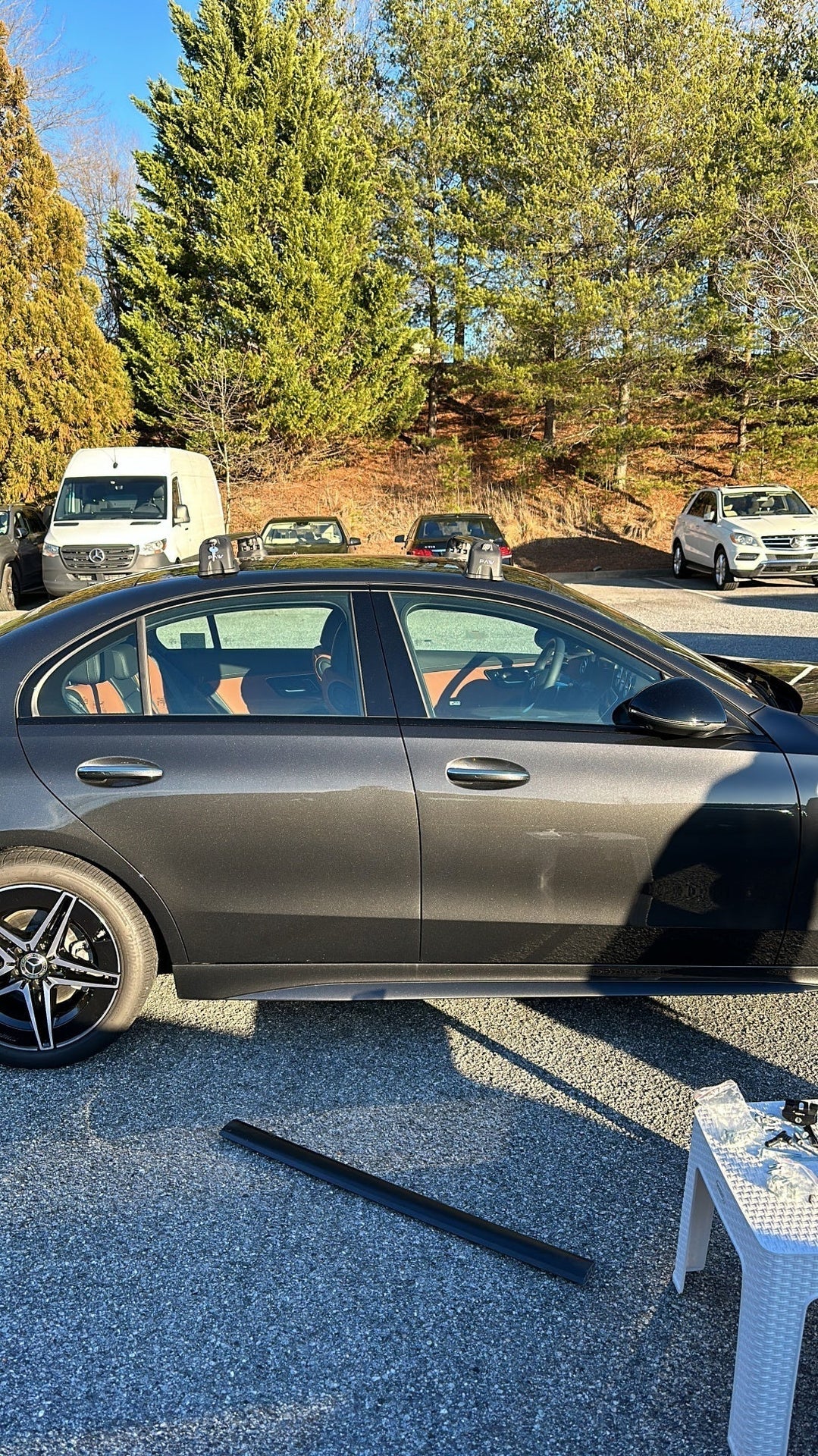 Paw Mercedes C-Serisi Sedan (W206) 2022-2025 Ara Atkı Portbagaj Taşıyıcı - Pro 3 Gri