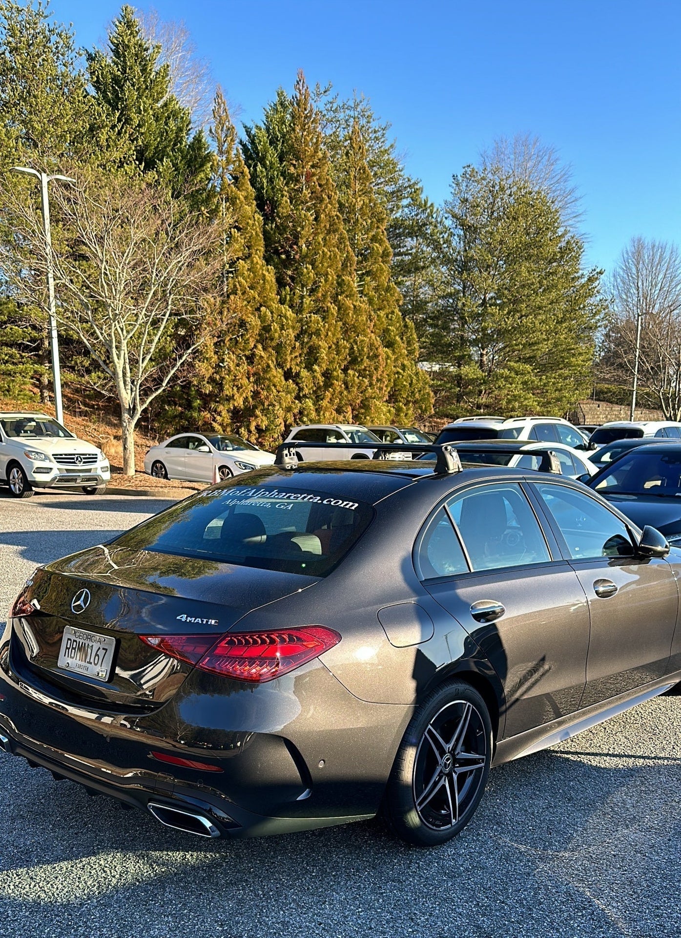 Paw Mercedes-Benz C-Serisi Coupe (C205) 2015-2023 Ara Atkı Portbagaj Taşıyıcı - Pro 3 Siyah