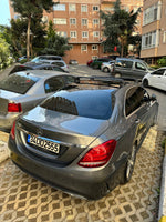 Paw Mercedes C-Serisi Sedan (W204) 2007-2014 Ara Atkı Portbagaj Taşıyıcı - Pro 3 Gri