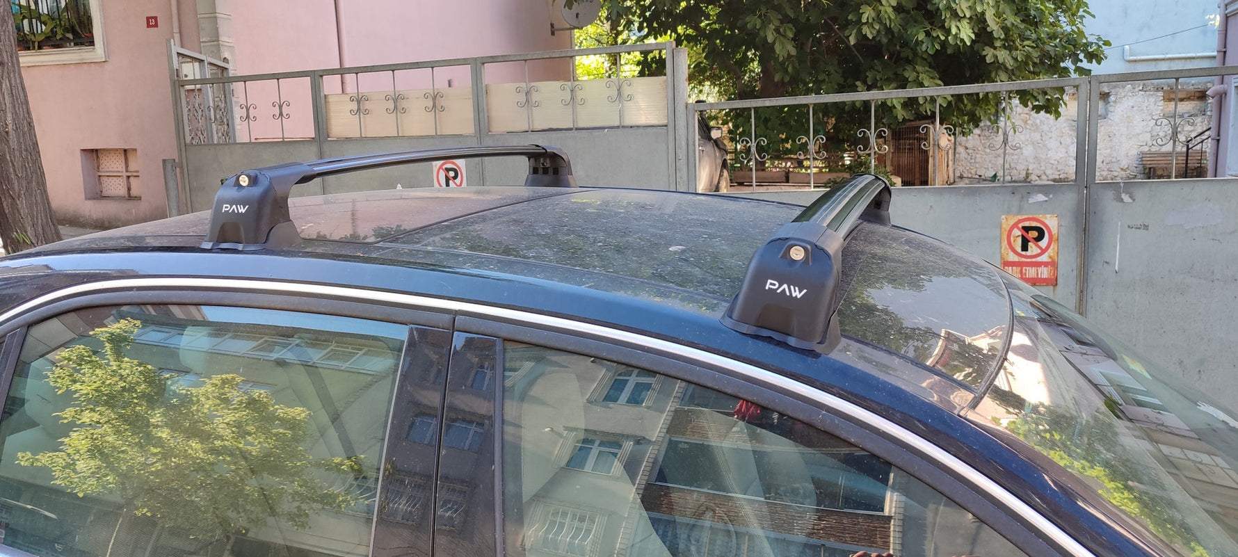 Paw Mercedes-Benz E-Serisi Sedan (W212) 2013-2016 Ara Atkı Portbagaj Taşıyıcı - Pro 3 Gri