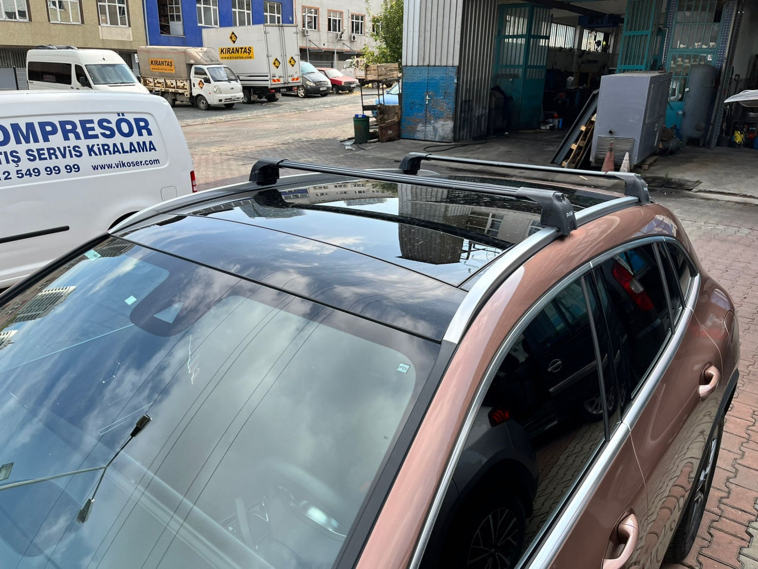 Mercedes Gla H247 2020-2025 Portbagaj Taşıyıcı Ara Atkisi - Ara Çubuk Paw Pro 2 Gri