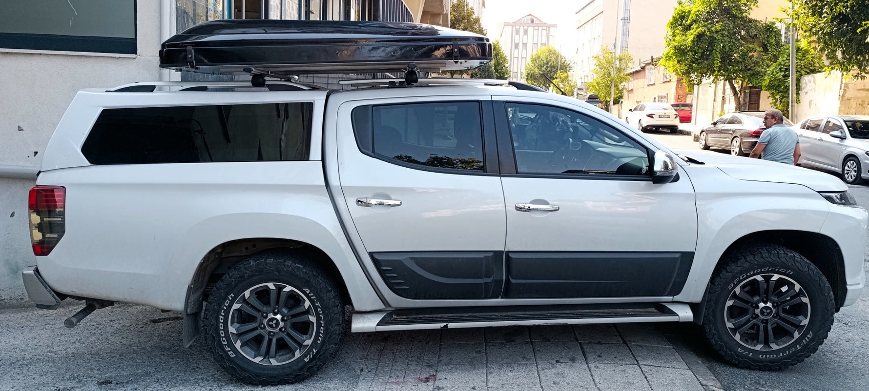 Mitsubishi L200 Mk5 2019-2025 Aleminyum Üst Tavan Taşıyıcı Plus Serisi Siyah