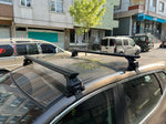 Nissan Qashqai J11 2013-2021 Oluksuz Üst Tavan Portbagaj Taşıyıcı Ara Atkısı Toros Serisi Pro 4 Siyah
