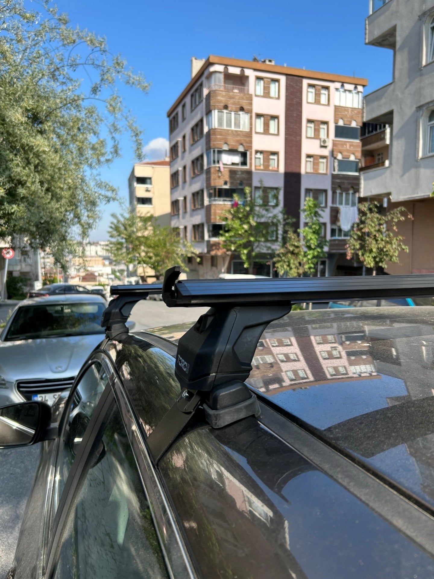 Nissan Qashqai J12 (2021-2026) Tavan Portbagaj Taşıyıcı Ara Atkısı Toros Pro 4 Gri