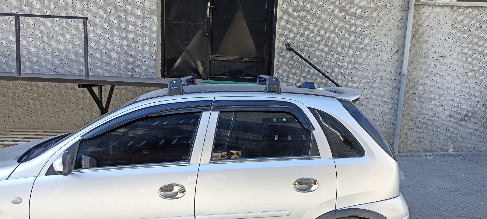 Opel Corsa C 2001-2007 Portbagaj Taşıyıcı Ara Atkı Aparatı Paw Pro 3 Gri