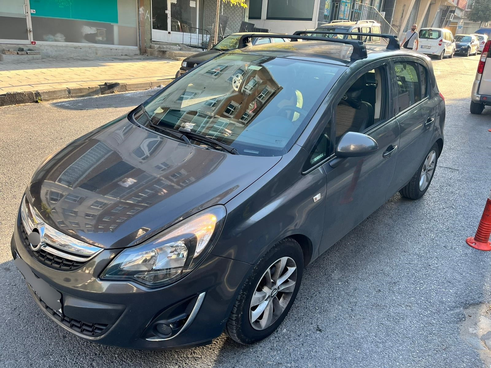 Opel Corsa D 2007-2015 Portbagaj Taşıyıcı Aparat - Ara Atkısı Paw Pro 3, Siyah