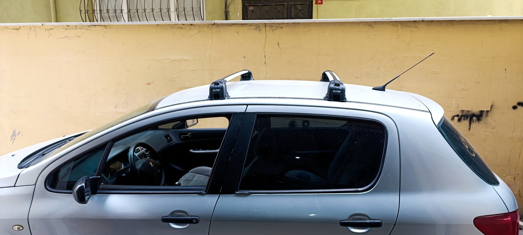 Paw Peugeot 307 (2002-2008) Ara Atkı Portbagaj Taşıyıcı - Pro 3 Gri