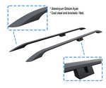 Ford Transit Connect Kısa Şase 2024-2026 Araç Üstü Alüminyum Tavan Yan Rayları Plus Serisi - Siyah