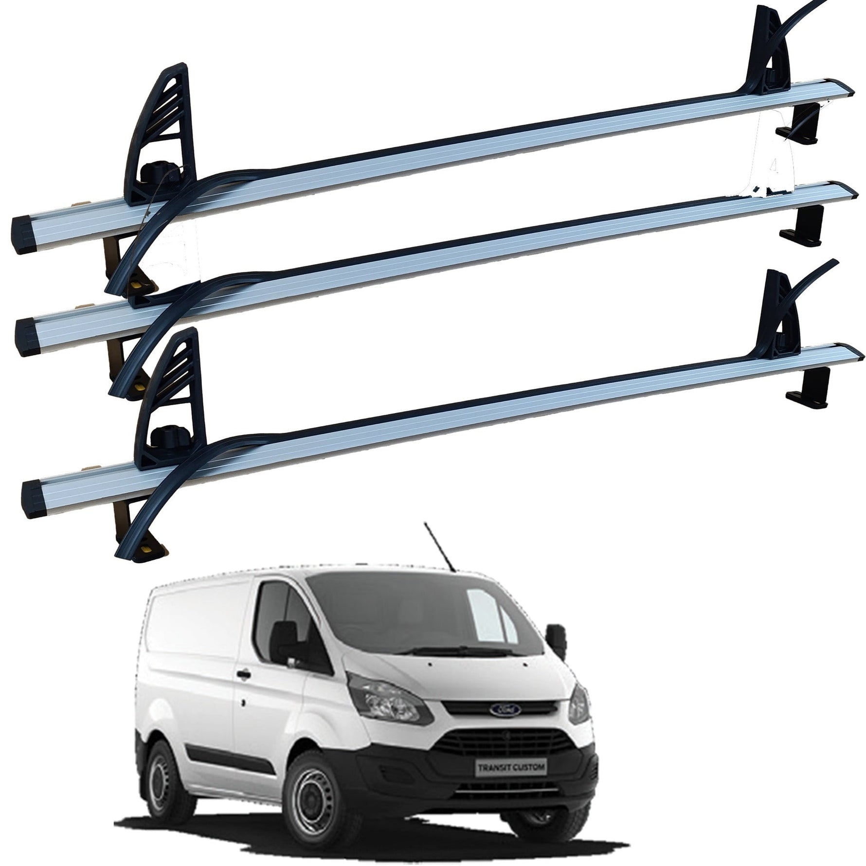 Ford Transit Custom 2013-2023 Araç Üstü Merdiven Sabitleyici
