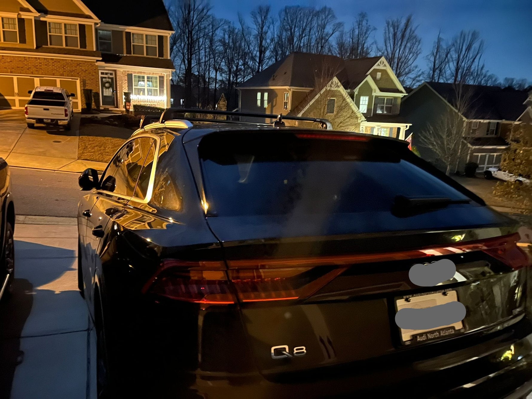 Audi Q8 2019-2025 Portbagaj Taşıyıcı Ara Atkisi - Ara Çubuk Paw Pro 2 Siyah