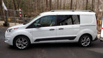 Ford Transit Connect 2013-2024 Kısa Şase Van Araç Üstü Alüminyum Tavan Yan Rayları Plus Serisi - Siyah