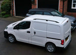 Fiat Doblo Uzun Şase 2010-2020 Van Araç Üstü Alüminyum Tavan Yan Rayları Plus Serisi - Siyah