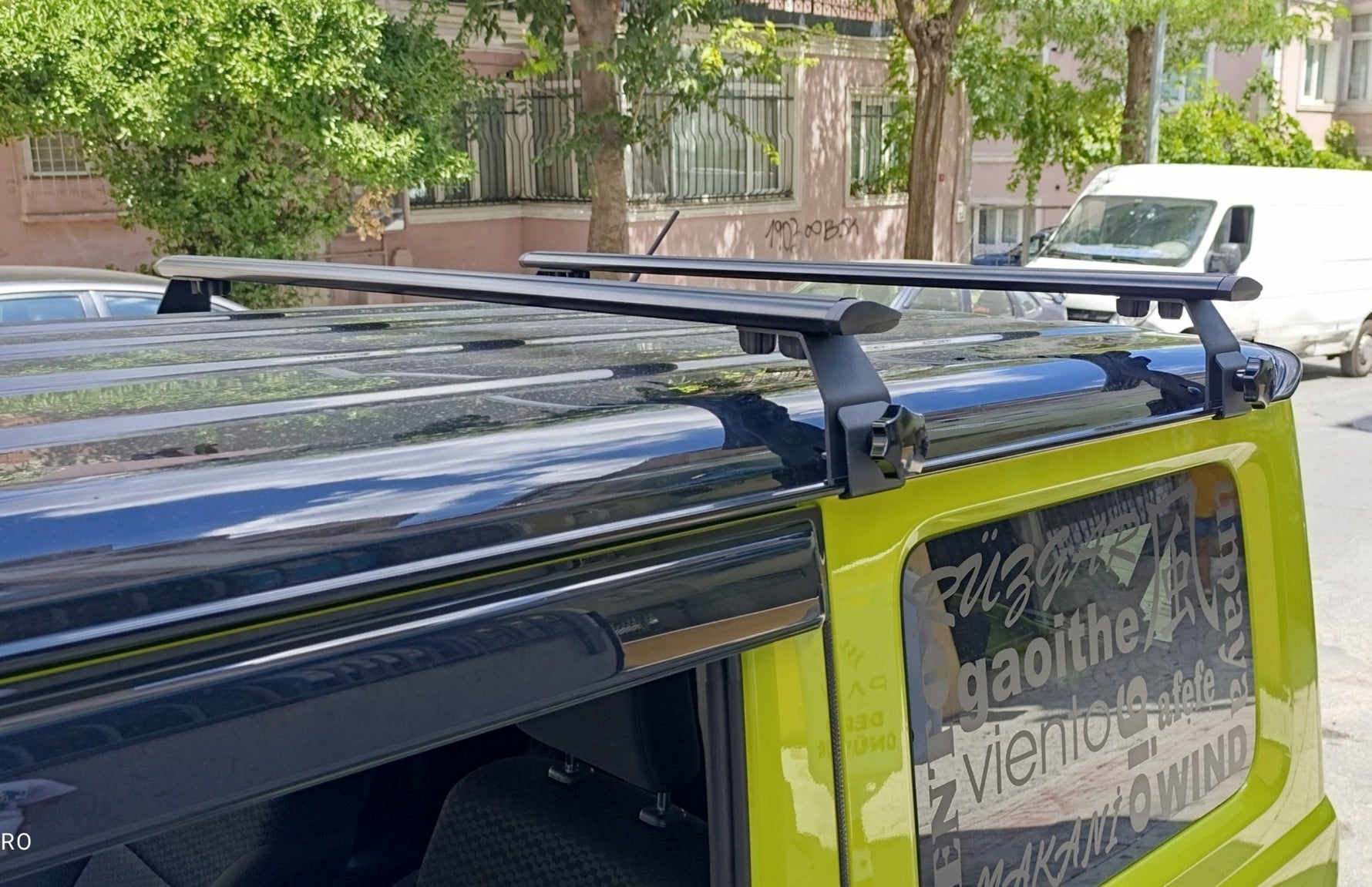 Toyota Hilux LN Yagmur Oluklu Üst Tavan Taşıyıcı Ara Atkısı Paw Gri