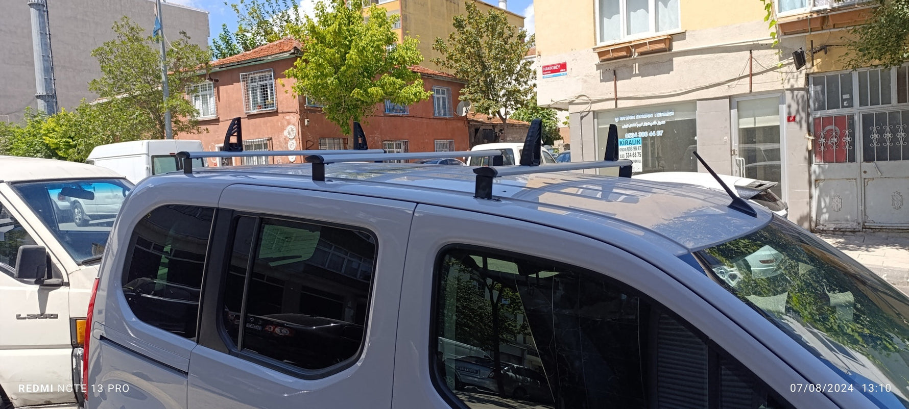 Volkswagen Transporter T7 Araç Üstü Merdiven Sabitleyici, Yük Taşıma Sistemleri Pratik 3 Adet