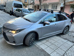 Toyota Corolla Sedan 2013-2018 Oluksuz Üst Tavan Portbagaj Taşıyıcı Ara Atkısı Toros Serisi Pro 4 Gri