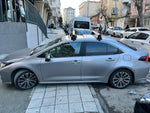 Toros Toyota Corolla Sedan (2013-2018) Oluksuz Tavan Ara Atkı Portbagaj Taşıyıcı Pro 4 Siyah