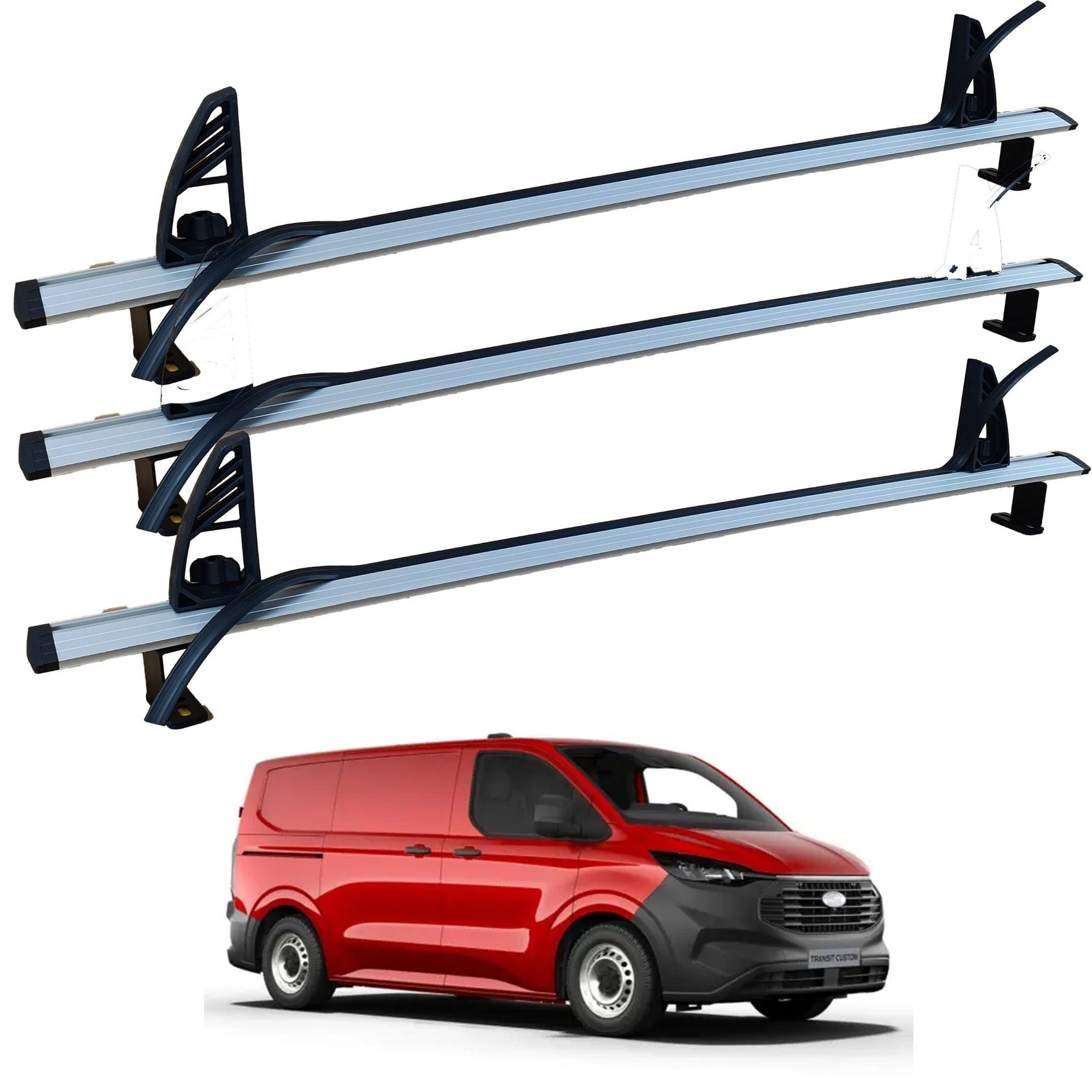Ford Transit Custom 2023-2025 Araç Üstü Merdiven Sabitleyici