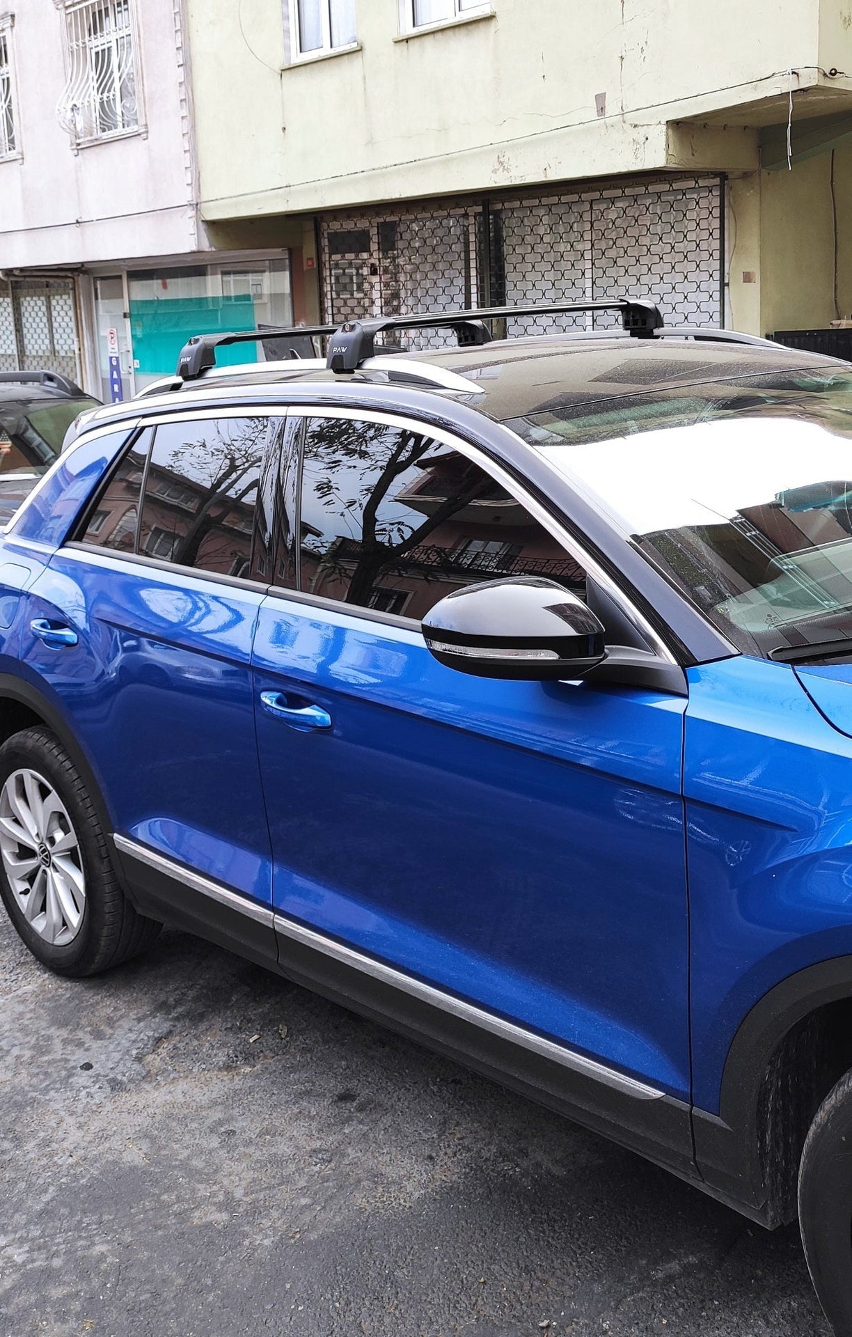 Skoda Octavia Estate (5E) 2012-2019 Portbagaj Taşıyıcı Ara Atkisi - Ara Çubuk Paw Pro 2 Siyah