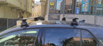 Volkswagen Golf Hb Mk8 2020-2025 Oluksuz Üst Tavan Portbagaj Taşıyıcı Ara Atkısı Toros Serisi Pro 4 Siyah