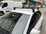 Volkswagen Polo 5D 2009-2014 Oluksuz Üst Tavan Portbagaj Taşıyıcı Ara Atkısı Toros Serisi Pro 4 Siyah